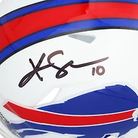 Khalil Shakir Buffalo Bills Autographed Riddell Speed Mini Helmet