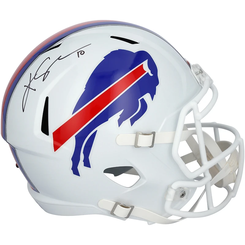 Casque Riddell Speed autographié par Khalil Shakir, Buffalo Bills