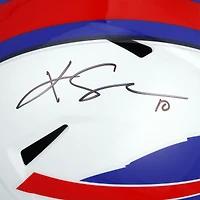 Khalil Shakir Buffalo Bills Autographed Riddell Speed Replica Helmet