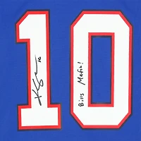 Khalil Shakir Buffalo Bills Autographed Royal Nike Game Jersey with "Bills Mafia" Inscription 