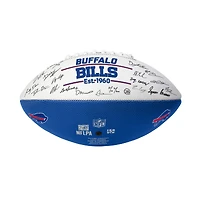 Logo Brands Buffalo Bills 2025 Autograph Signature Football