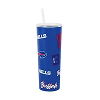 Gobelet isotherme à paille Logo Brands Buffalo Bills 30 oz Dreamweave