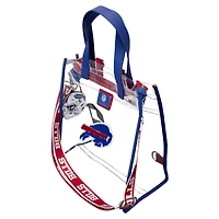 Loungefly Buffalo Bills Clear Convertible Backpack & Tote Bag