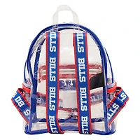 Loungefly Buffalo Bills Clear Mini Backpack