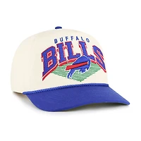 Men's '47  Cream Buffalo Bills Pomona Rope Adjustable Hitch Hat