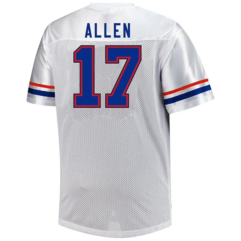 Men's Fanatics Josh Allen White Buffalo Bills Big & Tall V-Neck Fashion Jersey
