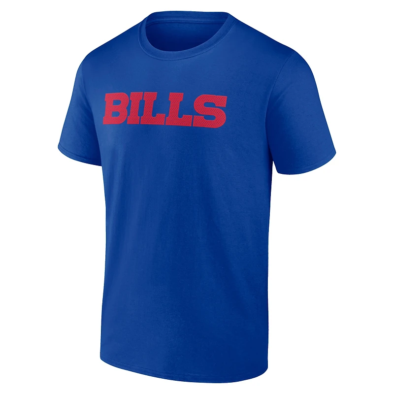 Men's Fanatics  Royal Buffalo Bills Big & Tall Number One Dad T-Shirt