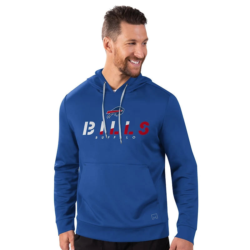 Sweat à capuche MSX par Michael Strahan Royal Buffalo Bills Performance pour homme