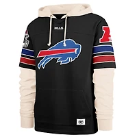 Sweat à capuche noir '47 Buffalo Bills Split Zone Cornerback Duo pour homme