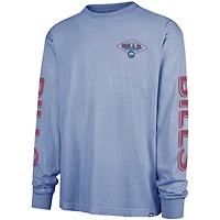 T-shirt à manches longues rétro bleu clair Buffalo Bills '47 pour homme, Cairn Ravine Foundation