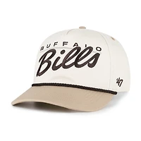 Casquette homme '47 Natural/Tan Buffalo Bills Neutral Terrain Hitch Rope réglable