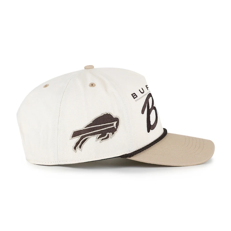 Men's '47  Natural/Tan Buffalo Bills Neutral Terrain Hitch Rope Adjustable Hat