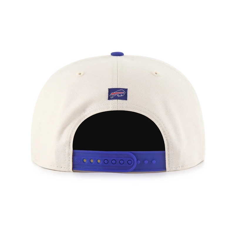 Men's '47 Natural Buffalo Bills Payson Captain Adjustable Hat