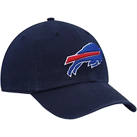 Men's '47 Navy Buffalo Bills Clean Up Alternate Adjustable Hat