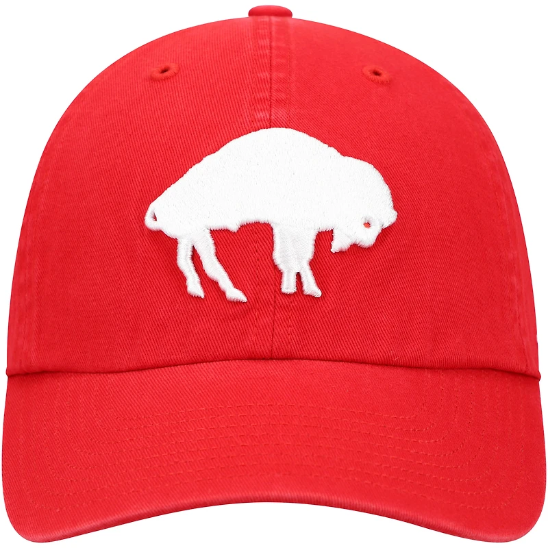 Men's '47 Red Buffalo Bills Clean Up Adjustable Hat