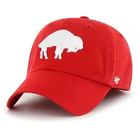 Men's '47 Red Buffalo Bills Gridiron Classics Franchise Fitted Hat