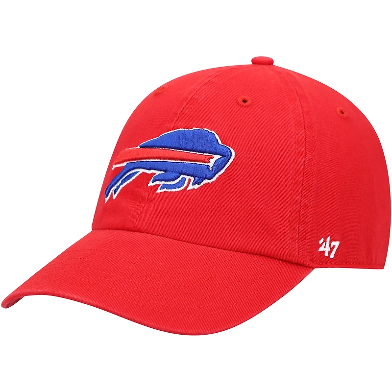 Casquette ajustable pour homme « 47 Red Buffalo Bills Secondary Clean Up »