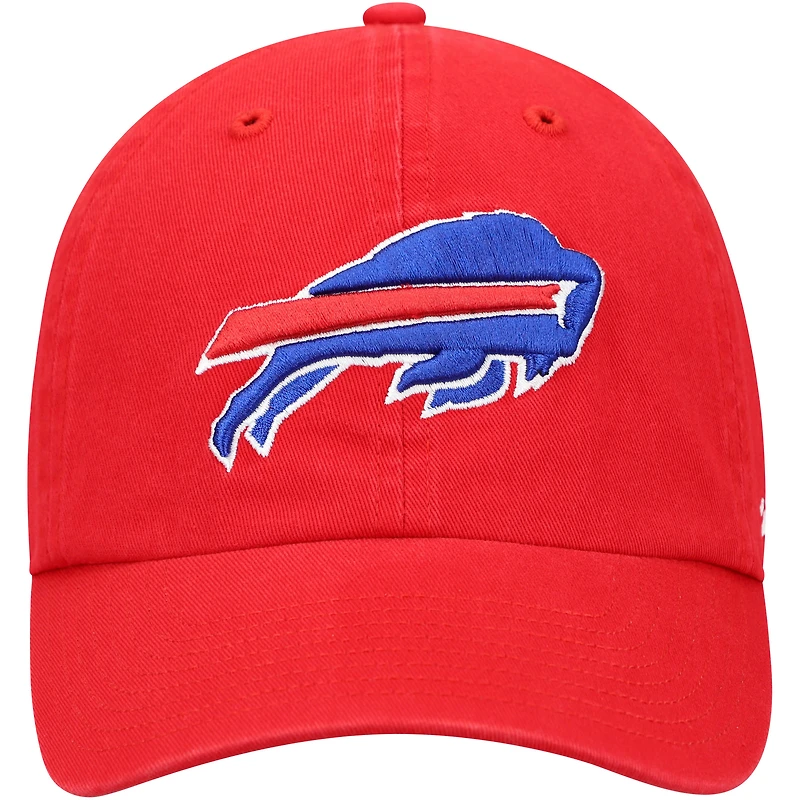 Men's '47 Red Buffalo Bills Secondary Clean Up Adjustable Hat