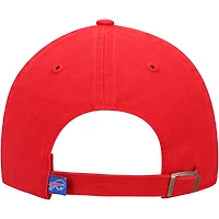 Men's '47 Red Buffalo Bills Secondary Clean Up Adjustable Hat
