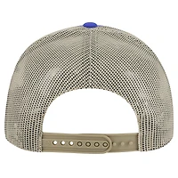 Men's '47 Royal/Natural Buffalo Bills Campscape Relaxed Trucker Adjustable Hat