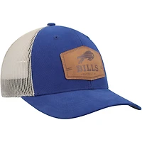 Men's '47 Royal/Natural Buffalo Bills Rawhide Trucker Adjustable Hat