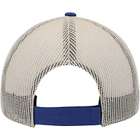 Men's '47 Royal/Natural Buffalo Bills Rawhide Trucker Adjustable Hat