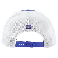 Casquette ajustable Buffalo Bills Downburst Relaxed Hitch Trucker pour homme, modèle Royal/White '47