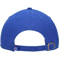 Men's '47 Royal Buffalo Bills Clean Up Script Adjustable Hat