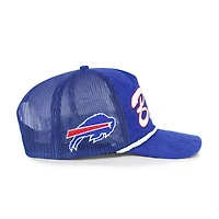 Casquette homme '47 Royal Buffalo Bills Double Header Mesh à fixation réglable