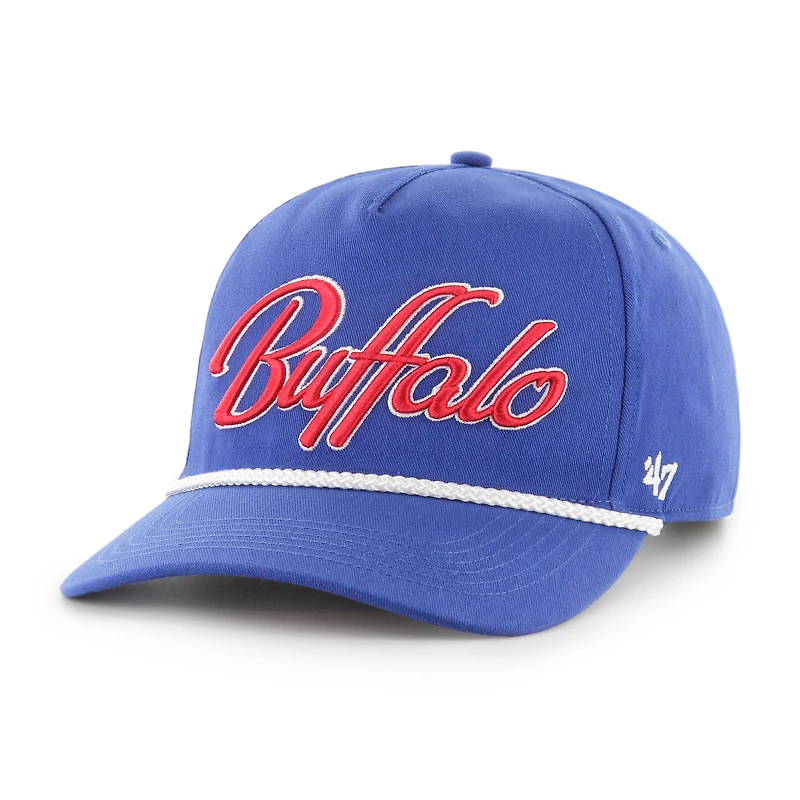 Casquette ajustable à revers pour homme Royal Buffalo Bills '47