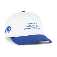 Casquette homme '47 White Buffalo Bills Contemporary Two-Tone Hitch réglable