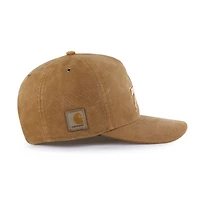 Men's Carhartt x '47 Brown Buffalo Bills Dyed Hitch Adjustable Hat