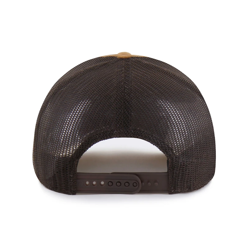 Men's Carhartt x '47 Brown Buffalo Bills Dyed Trucker Adjustable Hat