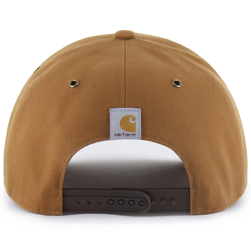 Men's Carhartt x '47  Brown Buffalo Bills Hitch Adjustable Hat