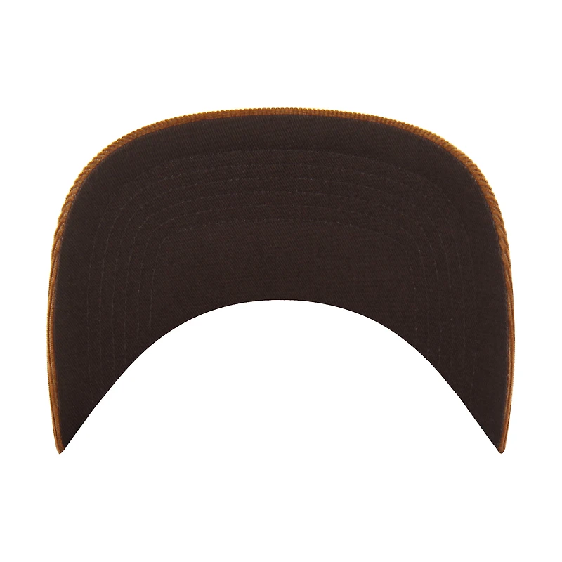 Men's Carhartt x '47 Natural/Brown Buffalo Bills Undyed Relaxed Hitch Adjustable Hat