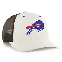 Casquette trucker ajustable Carhartt x '47 Buffalo Bills naturelle/marron non teinte pour homme