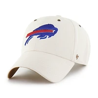 Men's Carhartt x '47 Natural Buffalo Bills Undyed Clean Up Adjustable Hat