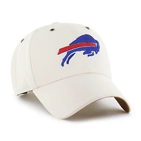Men's Carhartt x '47 Natural Buffalo Bills Undyed Clean Up Adjustable Hat
