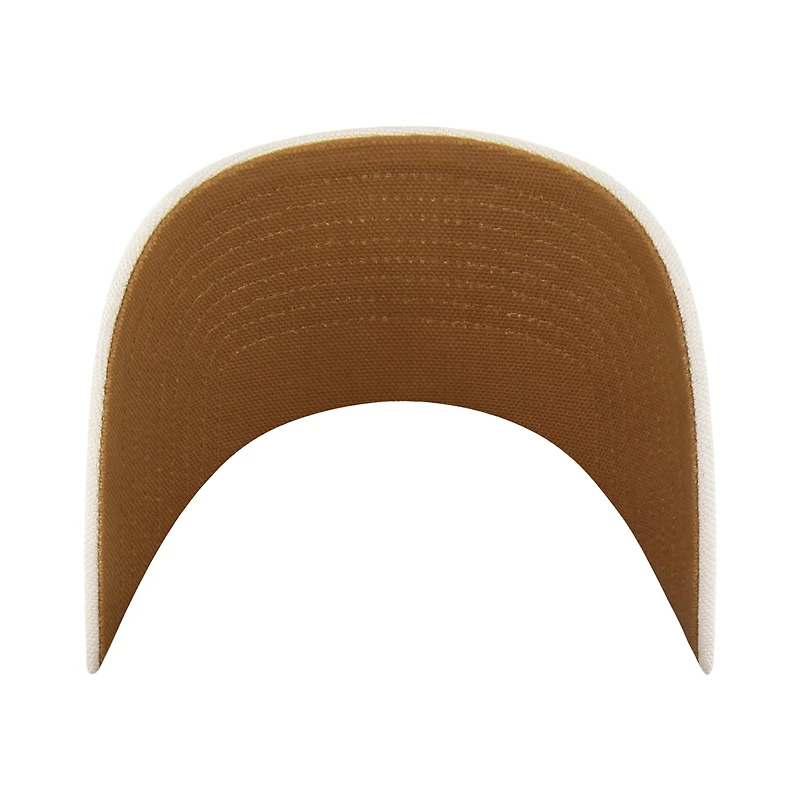 Men's Carhartt x '47 Natural Buffalo Bills Undyed Clean Up Adjustable Hat