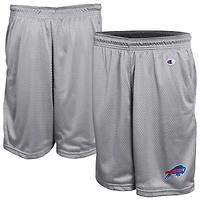 Short en maille classique gris Champion Buffalo Bills pour homme