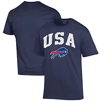 Men's Champion Navy Buffalo Bills Americana T-Shirt