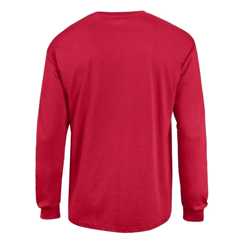 Men's Champion Royal Buffalo Bills Arch Over Logo Long Sleeve T-Shirt