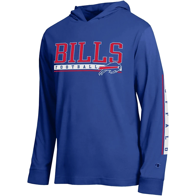 T-shirt à capuche Champion Royal Buffalo Bills All Star pour homme