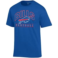 Men's Champion  Royal Buffalo Bills Football T-Shirt