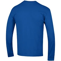 Men's Champion  Royal Buffalo Bills Seal Long Sleeve T-Shirt