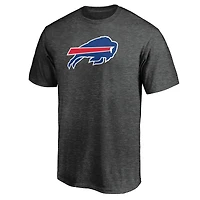 Men's  Charcoal Buffalo Bills Primary Logo T-Shirt