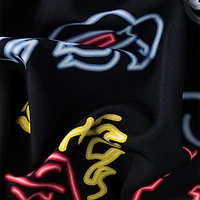 Men's Chubbies Black Buffalo Bills The Neon 5.5" Classic Lined Swim Trunks