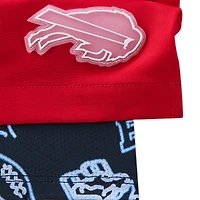 Men's Chubbies Red Buffalo Bills 5.5" Classic Lined Swim Trunks