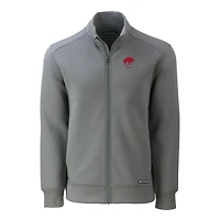 Veste zippée intégrale recyclée pour homme, coupe-vent et buck grise Buffalo Bills Throwback Roam