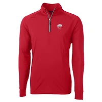Pull-over rétro à fermeture éclair quart de tour pour homme, coupeur et buck, Buffalo Bills, en tricot extensible recyclé, coupe large grande taille
